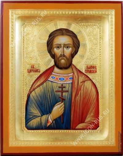 Икона Святому Иоанну Сочавскому